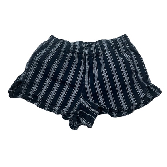 Brandy Melville Navy Shorts with White Stripes – Size Medium 🌊✨ - Picture 2 of 6